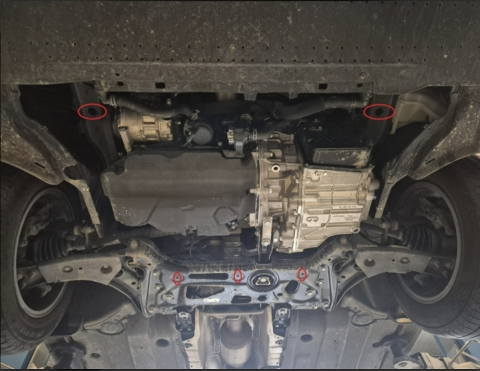 Scut motor metalic cutie de viteze automata Audi A3 (8V) 2012 - 2020 [4]