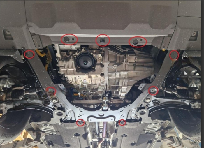 Scut motor metalic Dacia Duster 2024 - prezent [3]