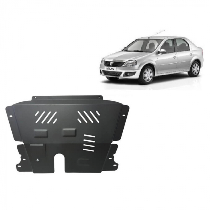 Scut motor metalic Dacia Logan 2005-2012 [3]