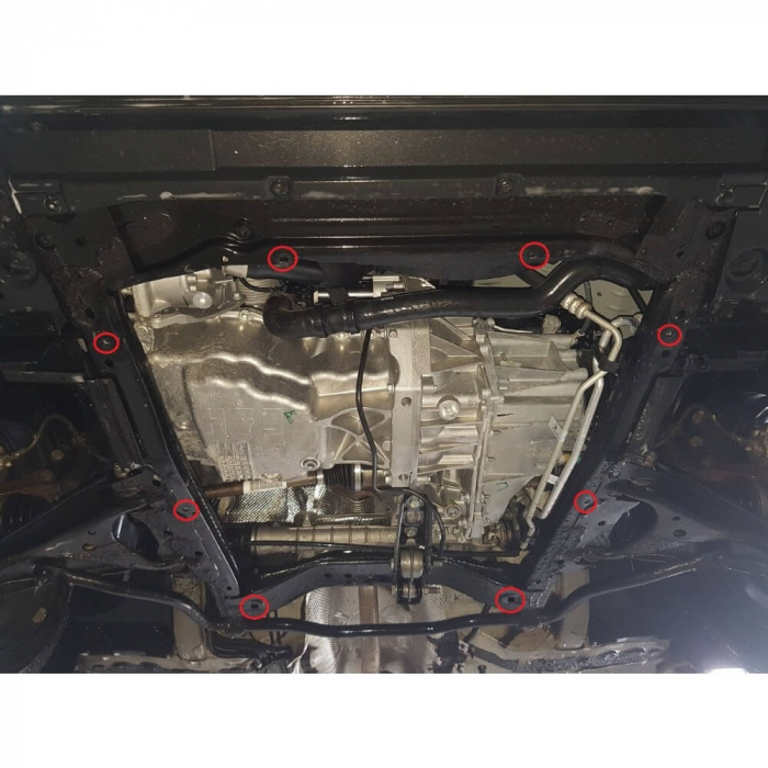 Scut motor metalic Dacia Logan dupa 2012 [3]