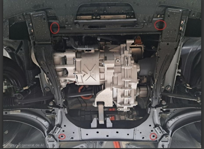 Scut motor metalic Dacia Spring Extreme 2023 - 2024 [5]