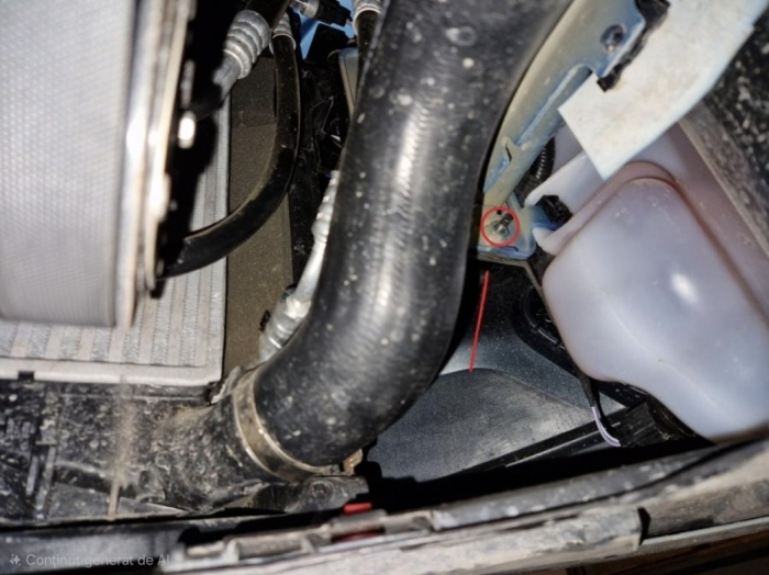 Scut motor metalic Ford Tourneo Courier 2022 - prezent [4]