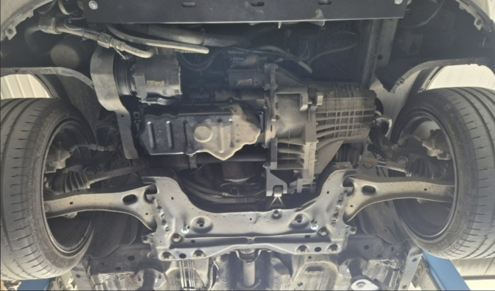 Scut motor metalic Ford Transit Connect (2002 - 2012) oțel 2mm, cod 08.047 - Karmaster [5]