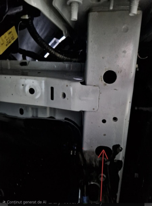 Scut galvanizat motor metalic Ford Transit Custom 2023 - prezent [5]