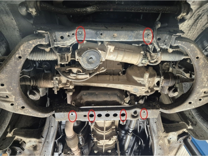 Scut motor metalic Isuzu D-Max 2019 - prezent [4]