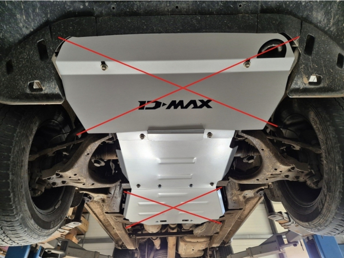 Scut motor metalic Isuzu D-Max 2019 - prezent [6]