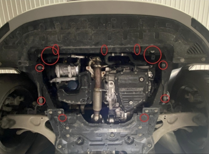 Scut metalic motor cutie radiator oțel 2mm Jeep Avenger 2023+ [4]