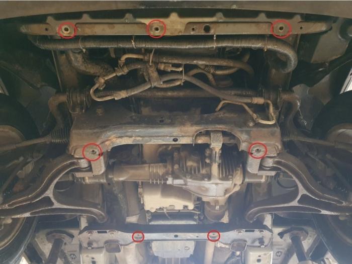 Scut motor metalic Jeep Grand Cherokee fabricat intre 2004 - 2010 [3]