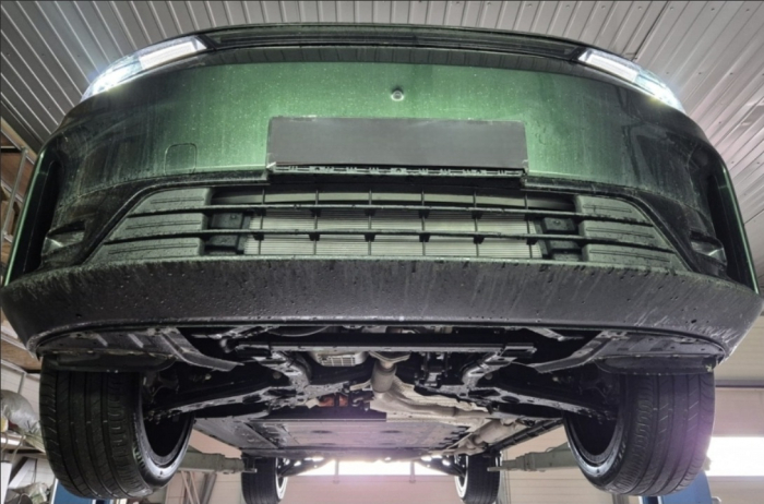 Scut Metalic Motor și Cutie Viteze Leapmotor C10 (2024-2026) - Produs Premium 2mm [6]