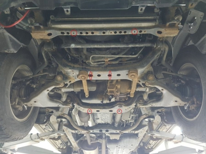 Scut motor metalic Lexus GX 2002-2009 [3]