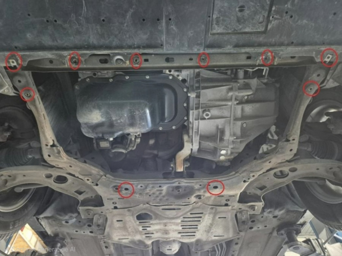 Scut motor metalic Mazda 2 2014-2017 [2]