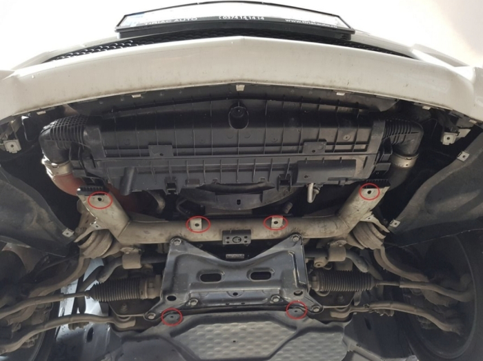 Scut motor metalic Mercedes E-Class W212 2009-2016 [3]