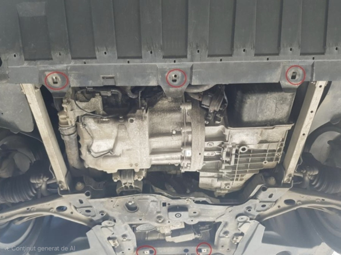 Scut motor metalic Mercedes GLA X156 dupa 2014 [3]