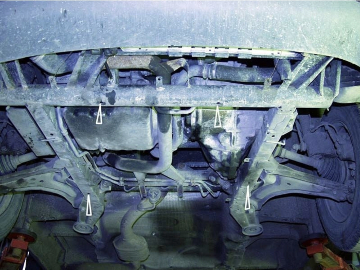 Scut Motor Metalic Mercedes Vito W638 (1996-2003) Toate Motorizarile [3]