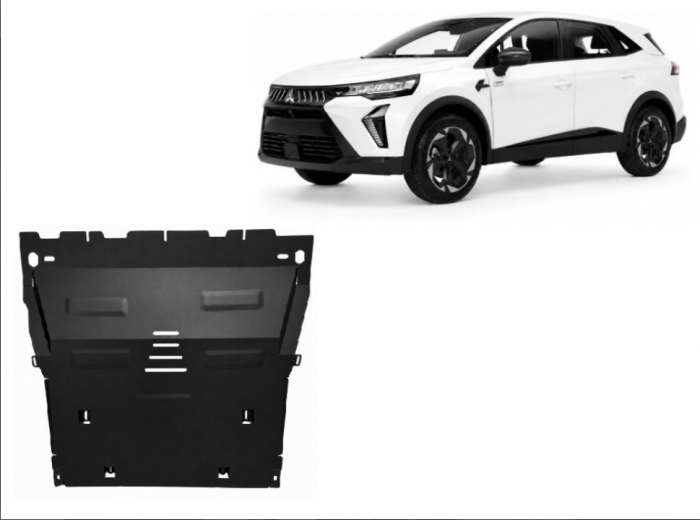 Scut Metalic Motor, Cutie și Radiator Mitsubishi Grandis (2025+) [2]
