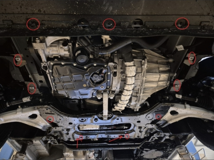 Scut Metalic Motor, Cutie și Radiator Nissan Interstar (2024+) [4]