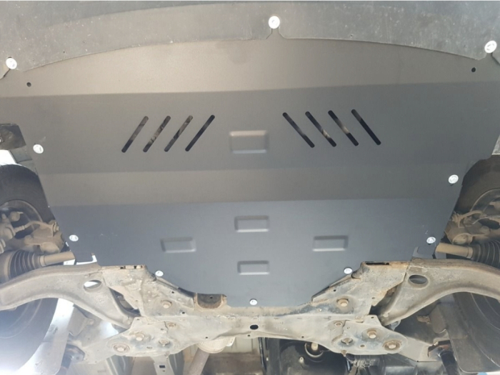 Scut motor metalic Nissan NV400 2010-2021 Karmaster.ro, protecție motor, cutie viteze, radiator, grosime 2mm, cod produs 30.214 [5]