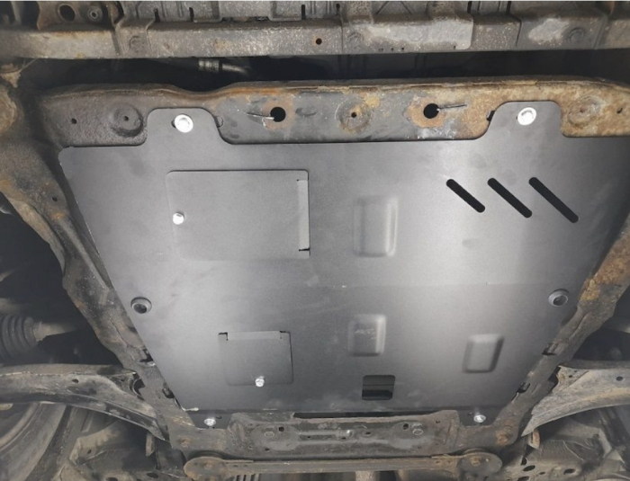 Scut motor metalic Nissan Qashqai J10 2006-2013 Karmaster, otel 2mm, fereastra service ulei, cod 16.113 [6]