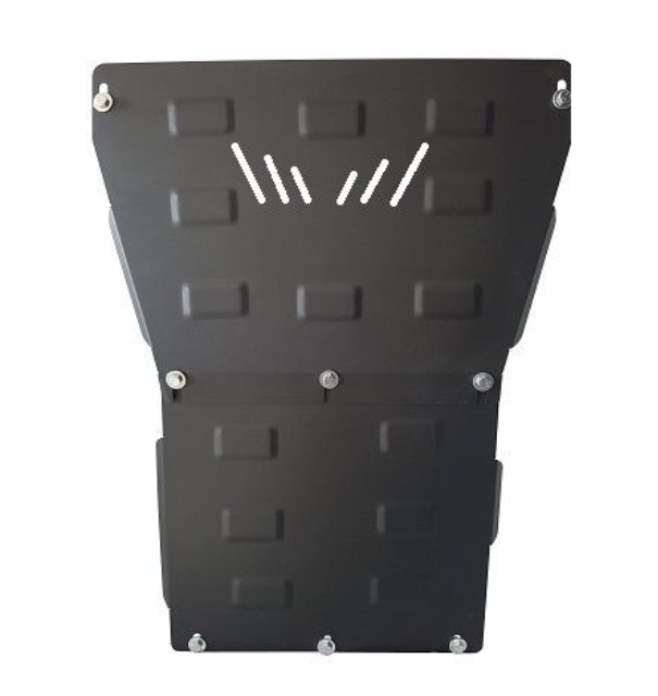 Scut motor metalic Nissan Terrano II 1992-2007 Karmaster, otel 3mm, protectie motor, radiator, bara fata, cod 16.120 [2]