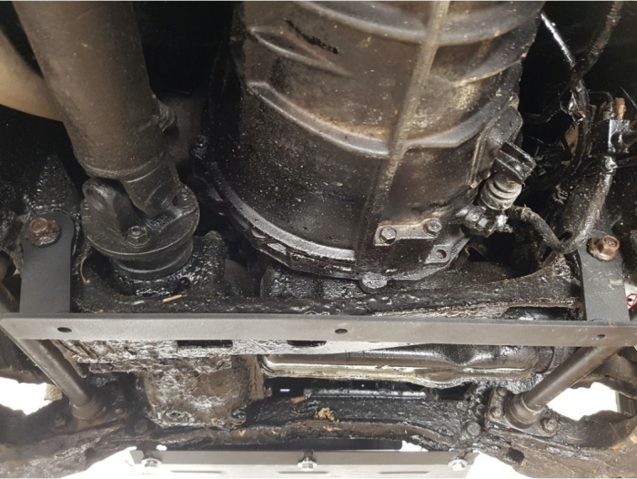 Scut motor metalic Nissan Terrano II 1992-2007 Karmaster, otel 3mm, protectie motor, radiator, bara fata, cod 16.120 [6]