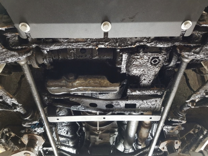 Scut motor metalic Nissan Terrano II 1992-2007 Karmaster, otel 3mm, protectie motor, radiator, bara fata, cod 16.120 [7]