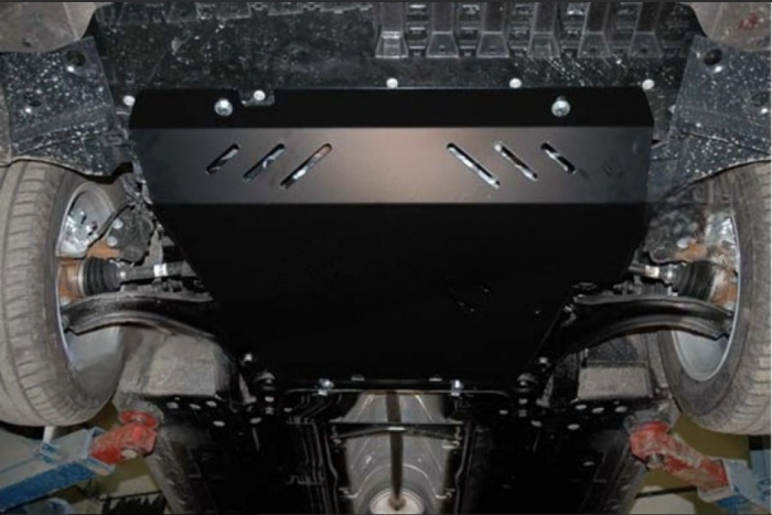 Scut motor metalic Nissan Tiida 2004-2013 Karmaster, otel 2mm, motor 1.6, fereastra service ulei, cod 16.114 [6]