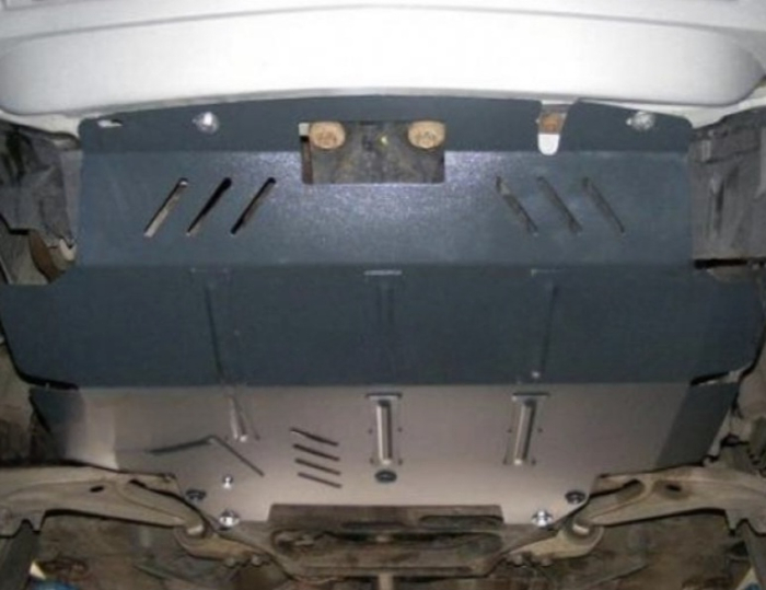 Scut motor metalic Nissan X-Trail T30 2001-2007 Karmaster, otel 2.5mm, protectie motor, cutie viteze, radiator, fereastra service ulei, cod 16.110 [6]