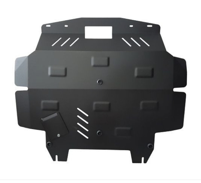 Scut motor metalic Nissan X-Trail T30 2001-2007 Karmaster, otel 2.5mm, protectie motor, cutie viteze, radiator, fereastra service ulei, cod 16.110 [2]