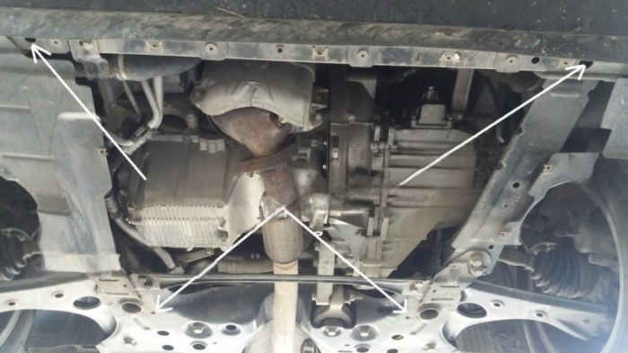 Scut Motor Metalic Opel Combo 2010-2017 [3]