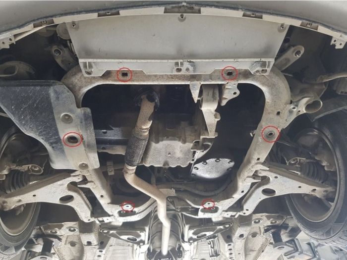 Scut motor metalic Opel Zafira B 2005-2015 cu kit de prindere [3]