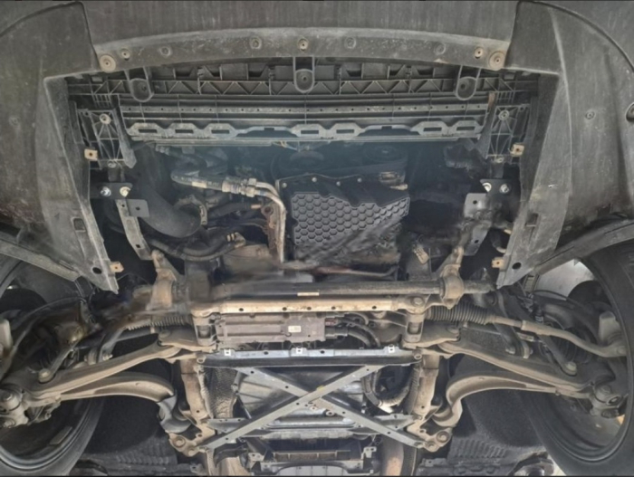 Scut motor metalic Porsche Macan 2014-2025, oțel 2mm, cod 02.012 - Karmaster.ro [4]