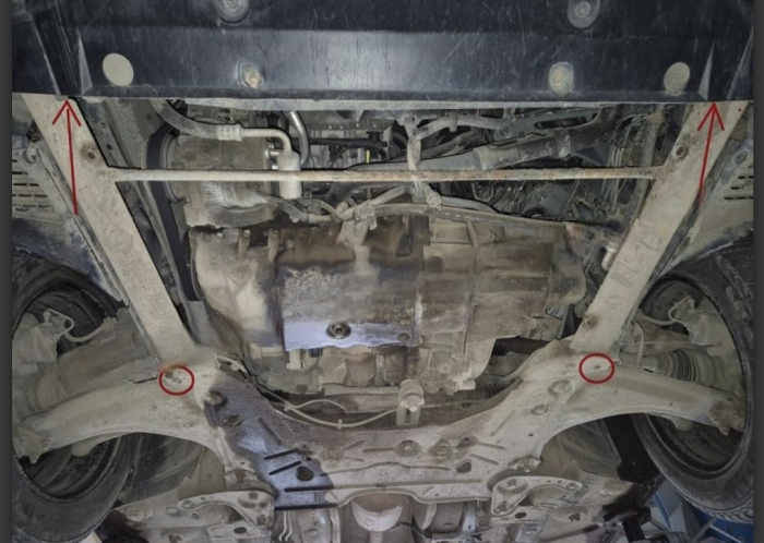 Scut Protecție Motor și Cutie Viteze Oțel 2mm Renault Espace IV 2001-2014 Karmaster 19.133 [3]