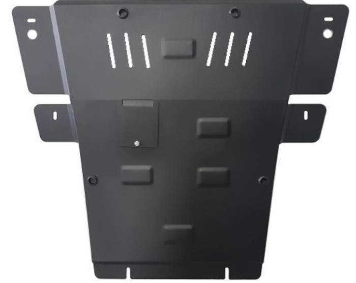 Scut motor metalic Renault Scenic 2004 - 2008 protectie profesionala 2mm Karmaster [2]