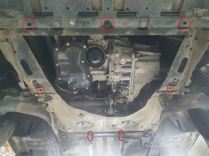 Scut motor metalic Renault Zoe 2017 - 2020 [2]