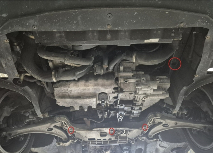 Scut Motor Metalic SEAT Alhambra (2010-2020) 2mm Karmaster [3]