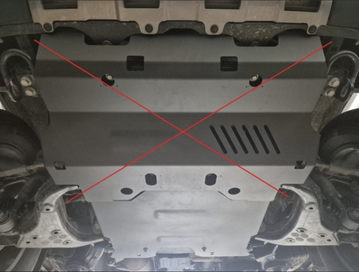 Scut metalic motor grup față oțel 3mm Lexus GX 2024+ [6]