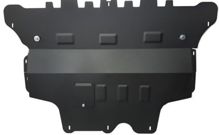 Scut Motor Metalic Oțel Skoda Karoq (2016-2025) Cutie Automată DSG - Protecție 2mm cu Fereastră Vizitare Ulei [2]