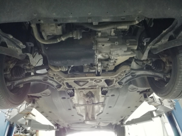 Scut Motor Metalic Oțel Skoda Kodiaq (2016-2025) - Protecție Integrală 2mm cu Fereastră Vizitare Schimb Ulei [4]