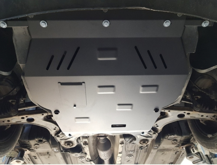 Scut Motor Metalic Oțel Skoda Octavia 1 (1U / Tour) - Protecție 2mm cu Jug de Susținere și Fereastră Ulei [11]