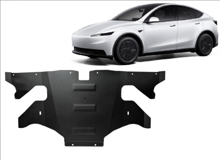 Scut motor metalic spate Tesla Model Y Juniper AWD RWD 2024-2026 [2]