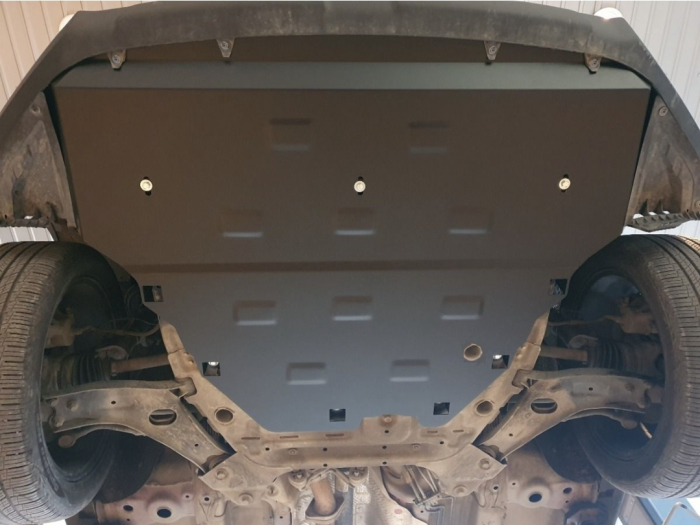 Scut motor metalic oțel SsangYong Tivoli 2015 - prezent protecție cutie de viteze și radiator Karmaster [5]