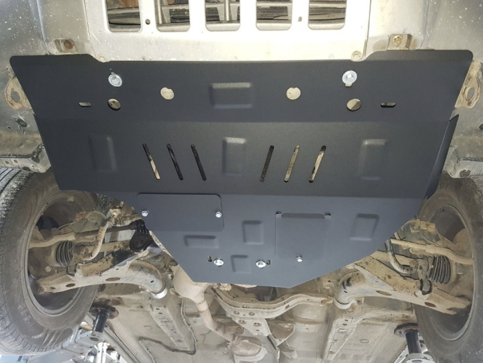 Scut motor metalic oțel Subaru Forester 1 1997 - 2002 protecție cutie de viteze și radiator Karmaster [3]