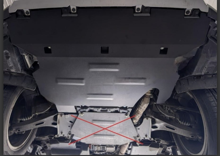 Scut Motor Metalic Oțel Karmaster Cod 24.155 Subaru Forester Hybrid 2018-Prezent [4]