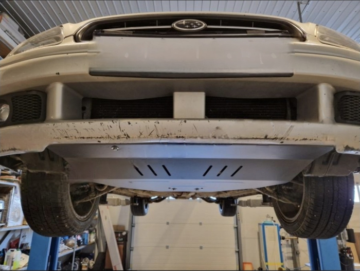 Scut Motor Metalic Subaru Legacy (1998 - 2003) - Protecție Motor, Cutie și Radiator - Oțel 2mm - Cod 24.149 [7]
