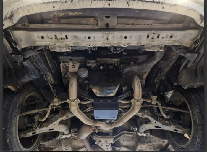 Scut Motor Metalic Subaru Legacy (1998 - 2003) - Protecție Motor, Cutie și Radiator - Oțel 2mm - Cod 24.149 [4]