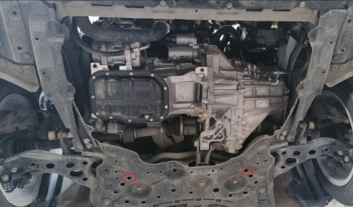 Scut Metalic Motor și Cutie de Viteze Suzuki Swace (2020-2026) Oțel 2mm - Cod 26.186 [3]