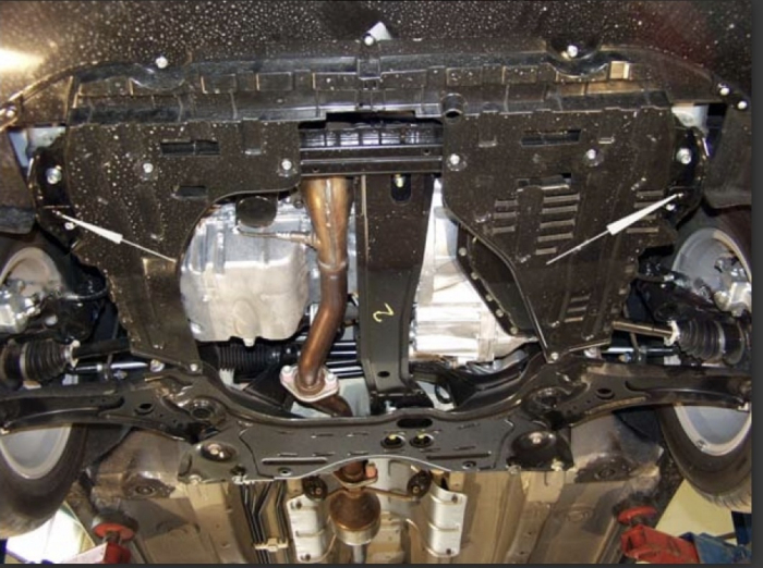 Scut Motor și Cutie de Viteze Metalic Suzuki SX4 (2006 - 2013) Protecție Oțel 2,5mm [3]