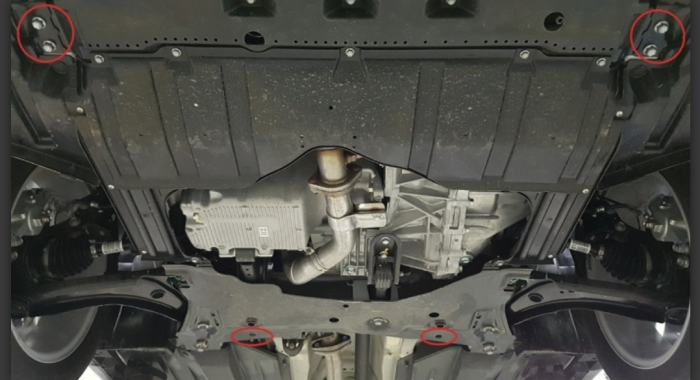 Scut Motor, Cutie de Viteze și Radiator Metalic Suzuki SX4 S-Cross (2013 - 2023) Protecție Oțel 2mm [3]