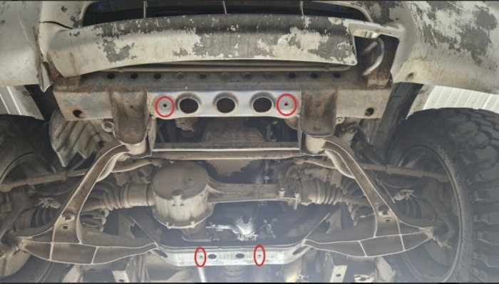 Scut Motor și Radiator Metalic Suzuki Vitara (1988 - 1999) Motor 2.0 Protecție Oțel 2.5mm [3]