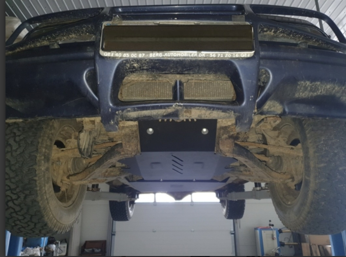 Scut Motor și Radiator Suzuki X-90 (1995 - 1997) - Oțel 3mm, Cod 25.220 [8]